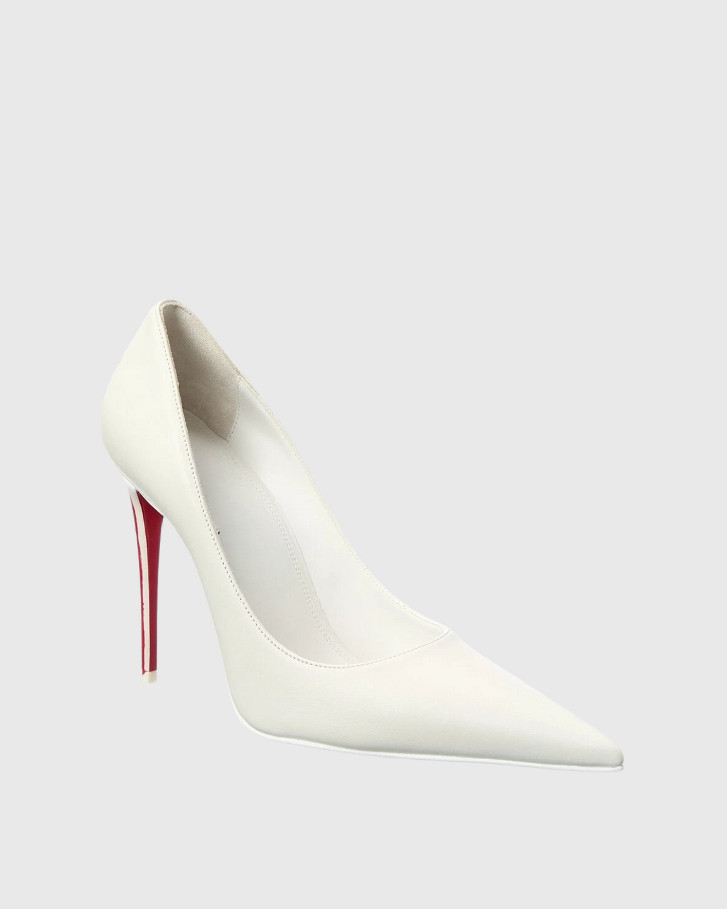 Iris Painted Splicing Pumps In White