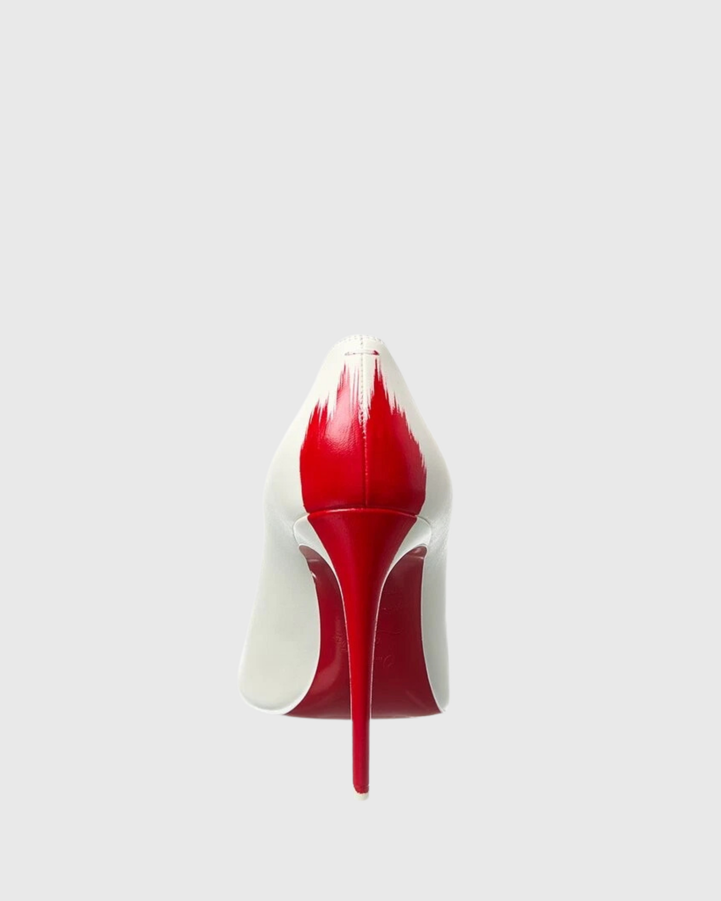 Iris Painted Splicing Pumps In White
