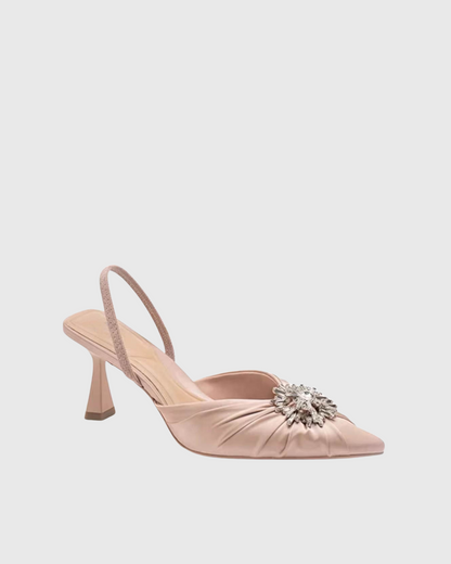 Joy Diamond Sun Ruched Pumps