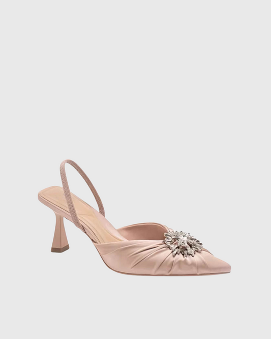 Joy Diamond Sun Ruched Pumps