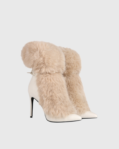 Kaia Faux Fur Ankle Boots