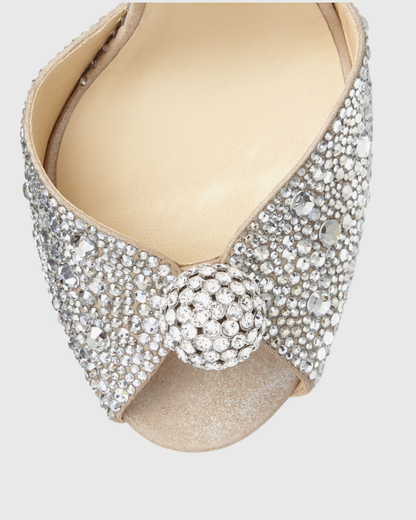 Liviana Rhinestone Strap Sandals