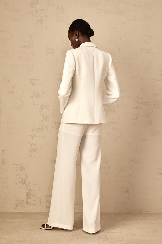 Frida Embellished Blazer & Trouser Pant Set