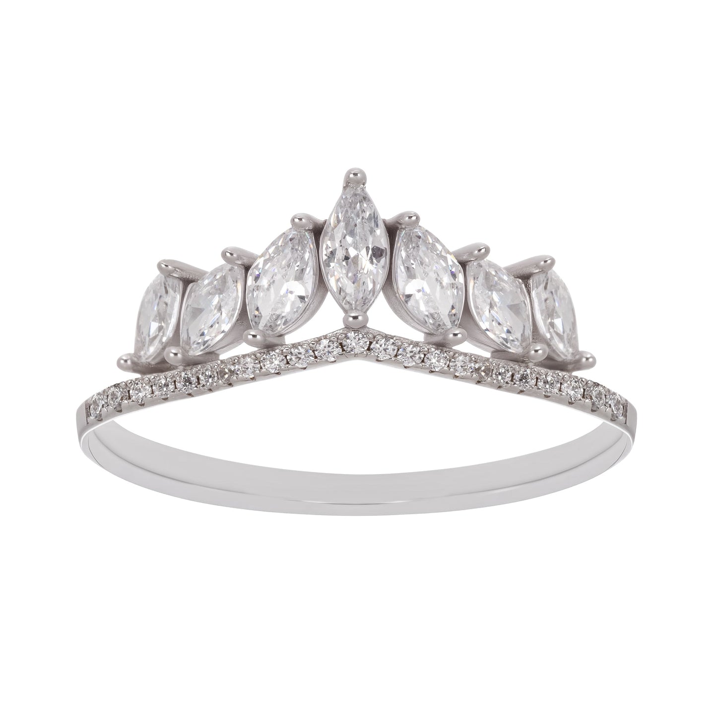 Couronne Crown Sterling Silver Ring