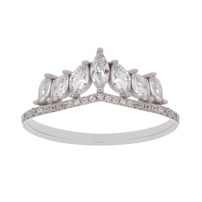 Couronne Crown Sterling Silver Ring