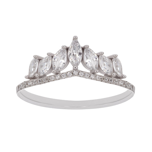 Couronne Crown Sterling Silver Ring