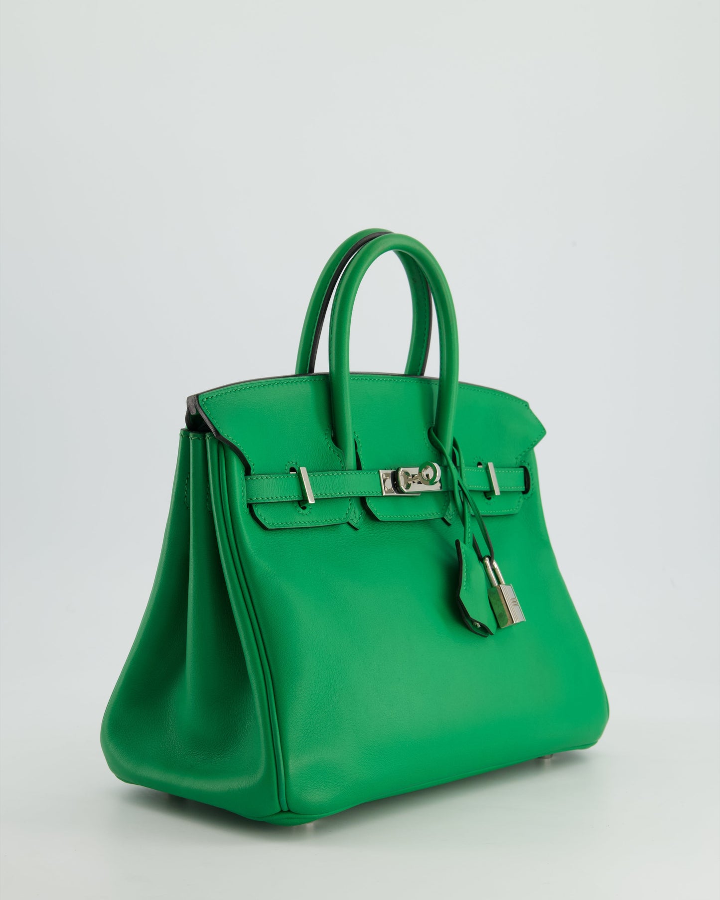 *FIRE PRICE* Hermès Birkin Bag 25cm Bamboo in Swift Leather with Palladium Hardware Bag