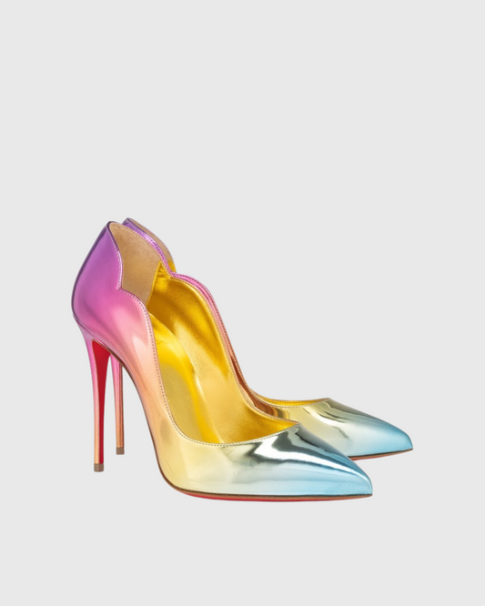 Maia Patent Leather Pumps In Ombre