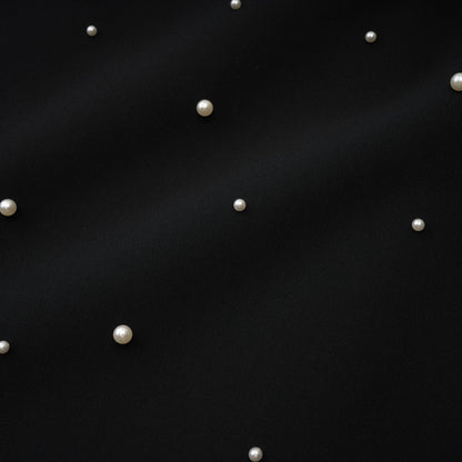 Melisande black embellished maxi dress