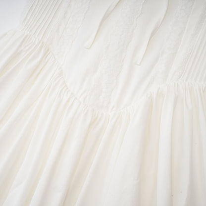 Camille white corset mini dress