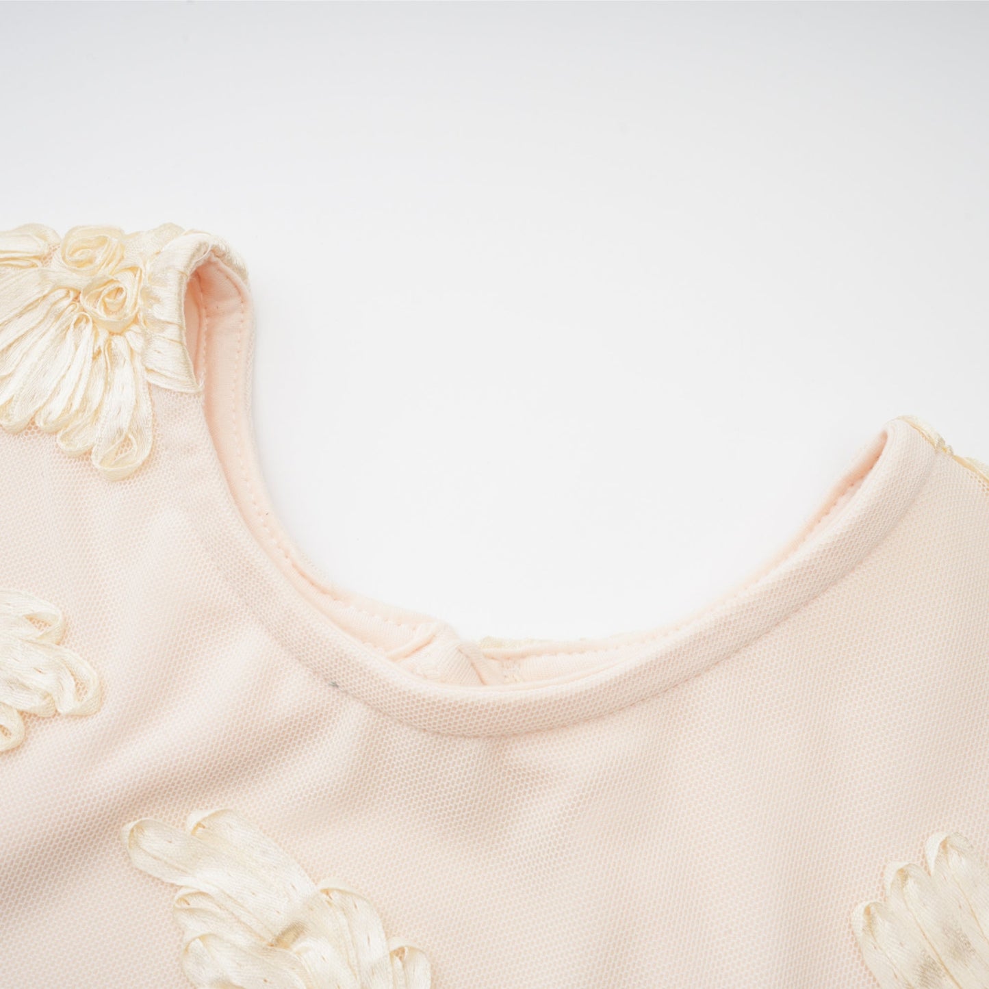 Nalini floral-embroidered open-back dress
