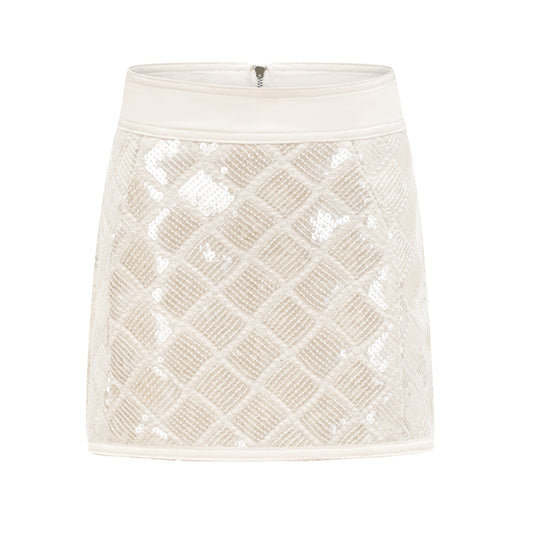 Isabelle sequinned mini skirt