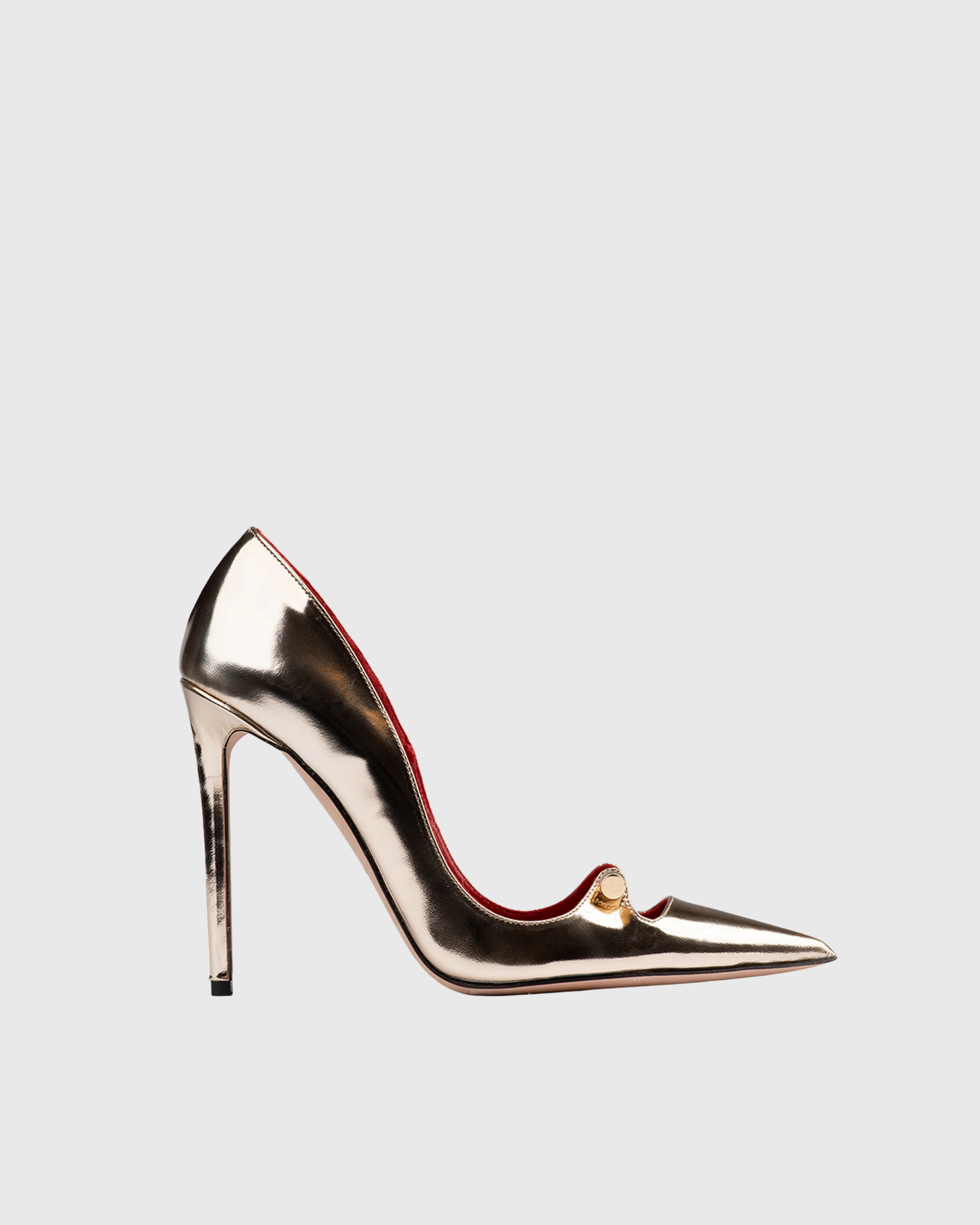 Sang Metal Cutout Pumps In Gold