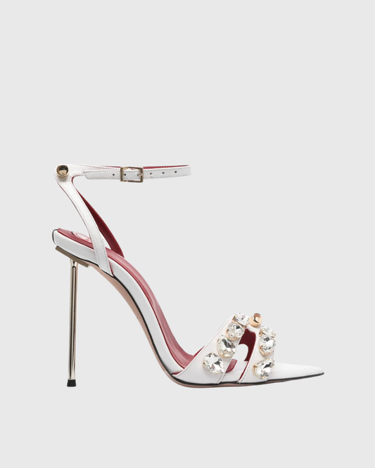 Sevyn Rhinestone Strap Sandals
