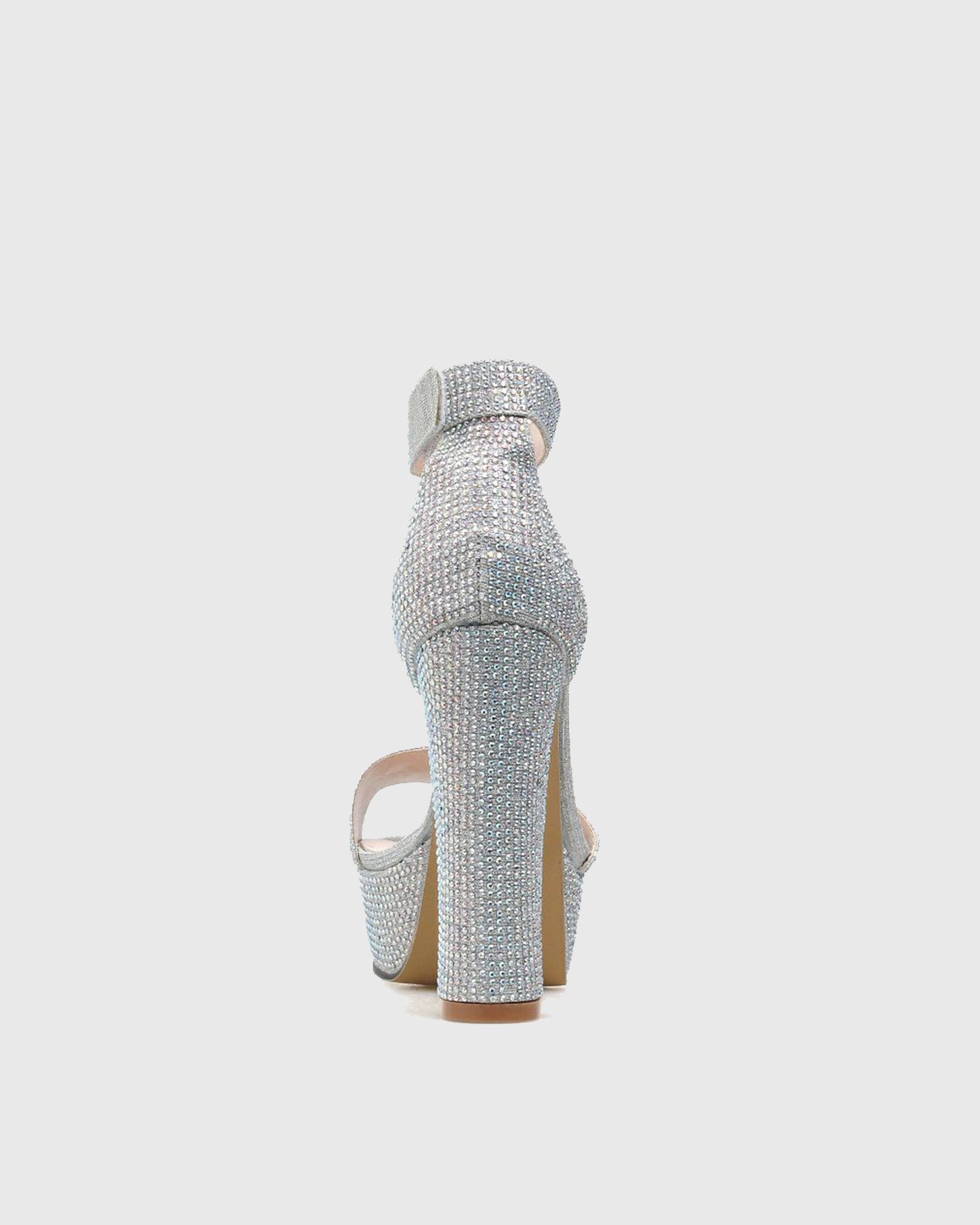 Xiu Rhinestone Strap Platform Sandals