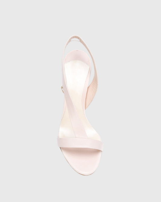 Yahaira Slingback Sandals In White