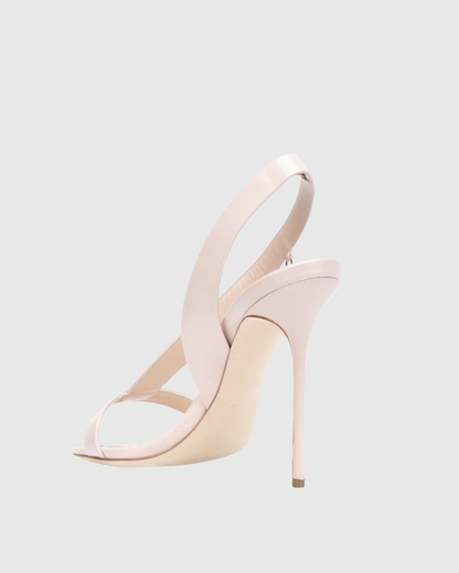 Yahaira Slingback Sandals In White