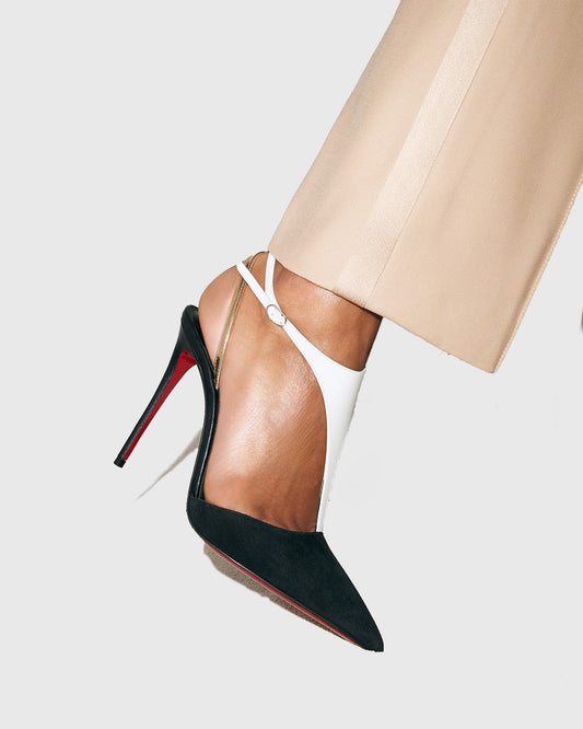 Zaccai Halter Neck Velvet Pumps