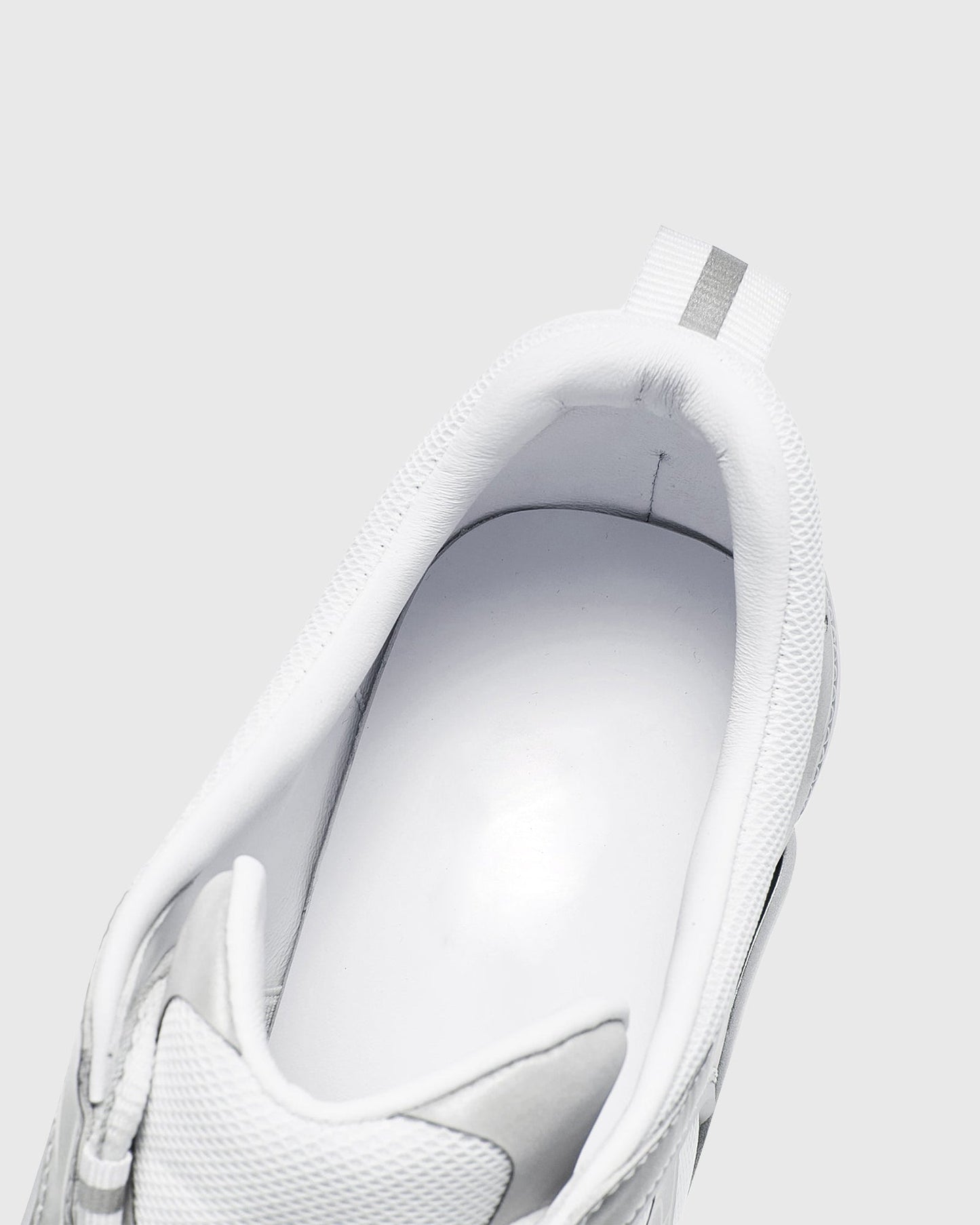 Zahava Lace up Sneaker Flared Heels In Silver