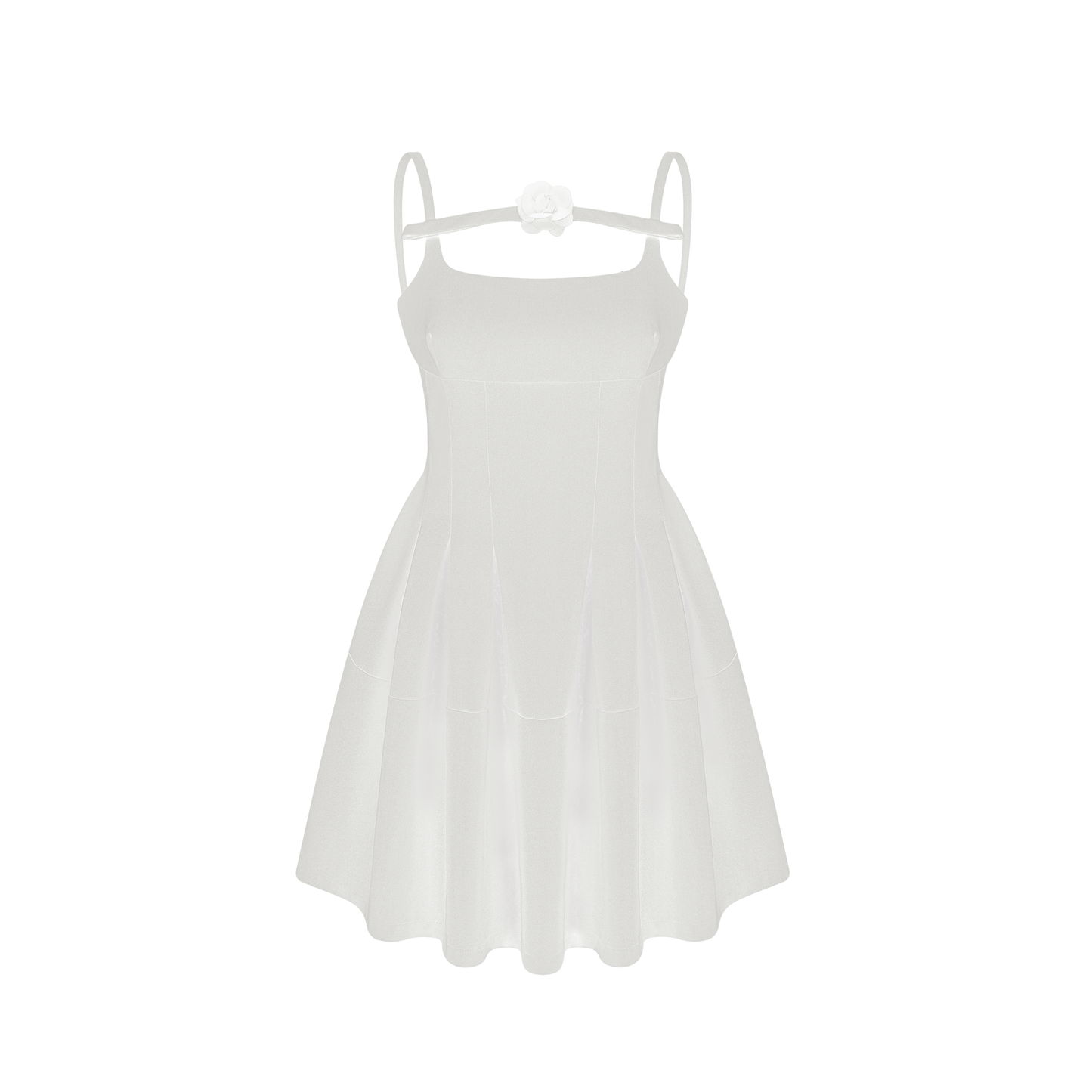 Camellia Pleated Mini Dress
