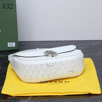 GOYARD SEAL CLASP THE 233 BAG WHITE 25CM