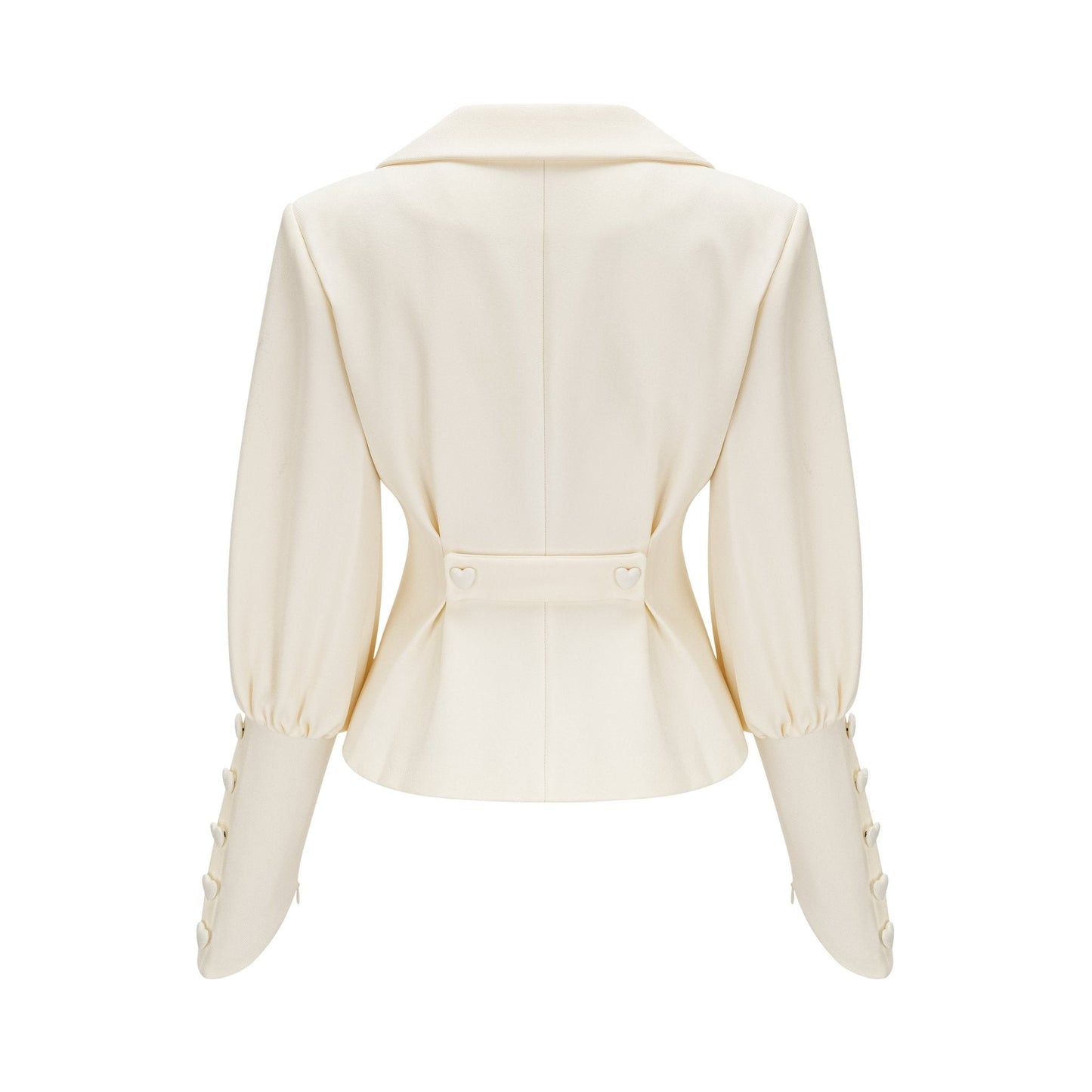 Iselin crystal-embellished jacket & shorts matching set