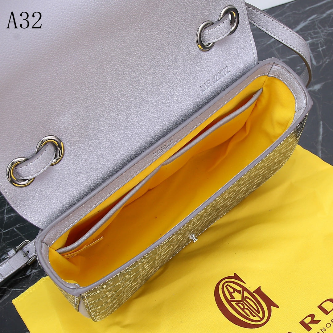 GOYARD SEAL CLASP THE 233 BAG GREY 25CM