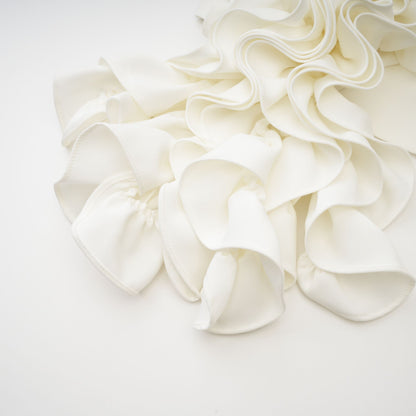 Lucie white floral-applique top