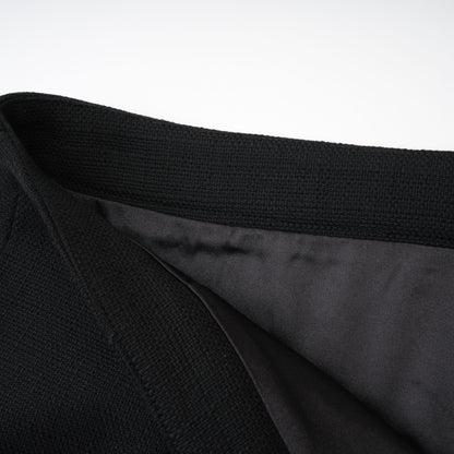 Odile black jacket & skirt matching set