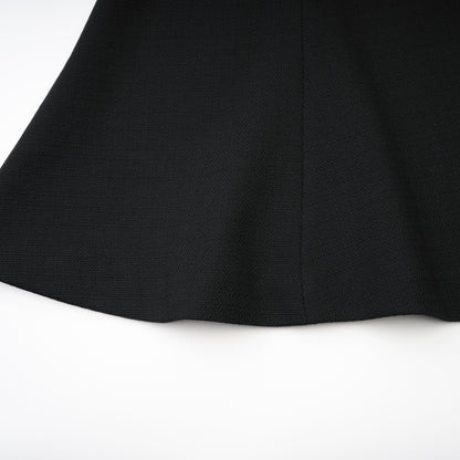 Odile black jacket & skirt matching set