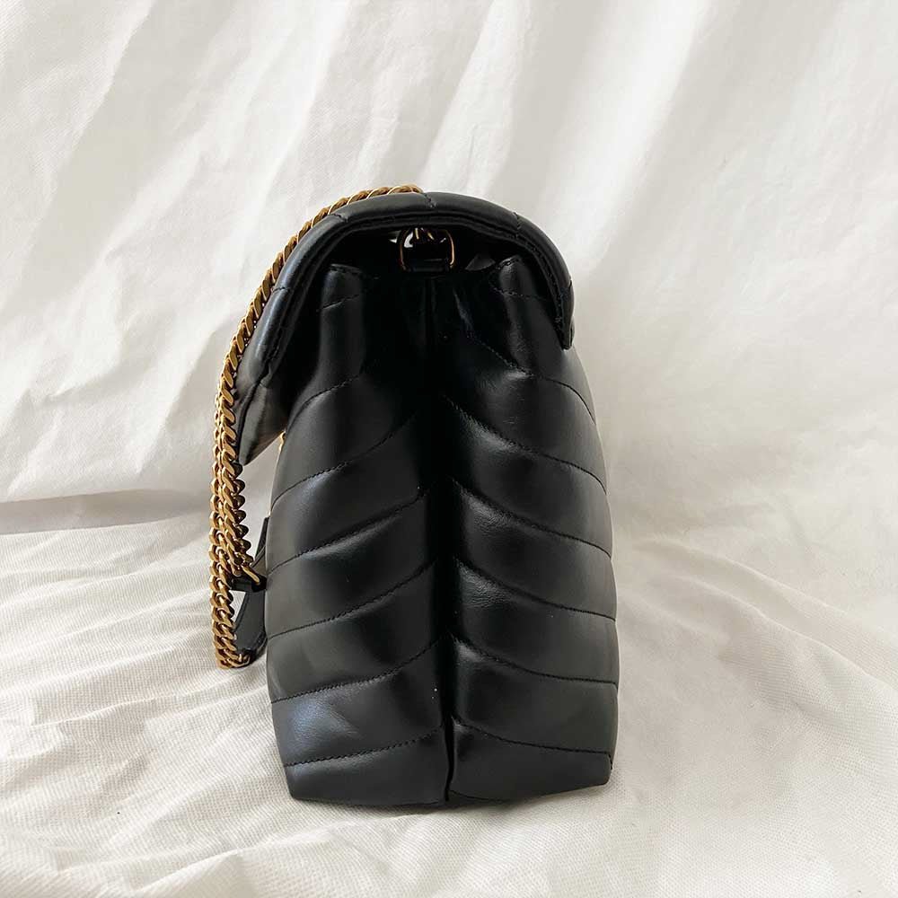 Saint Laurent Lou medium quilted leather shoulder bag