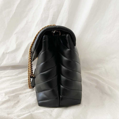 Saint Laurent Lou medium quilted leather shoulder bag
