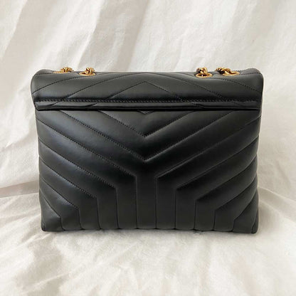 Saint Laurent Lou medium quilted leather shoulder bag