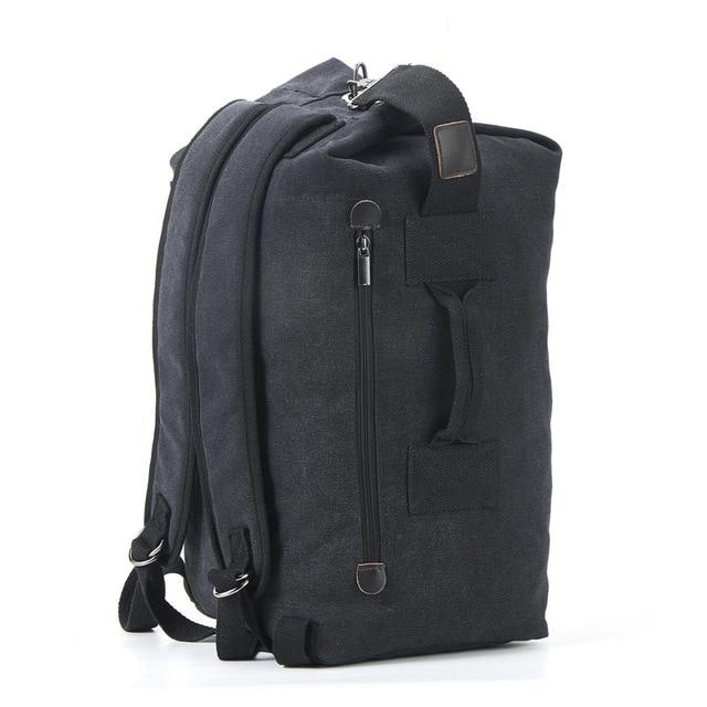 'The Military' - Canvas Duffel Backpack