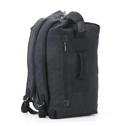 'The Military' - Canvas Duffel Backpack