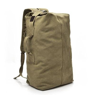 'The Military' - Canvas Duffel Backpack