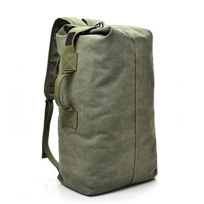 'The Military' - Canvas Duffel Backpack