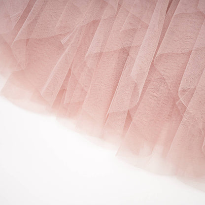 Eilís Pink Bustier Mesh Maxi Dress
