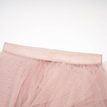 Eilís Pink Bustier Mesh Maxi Dress
